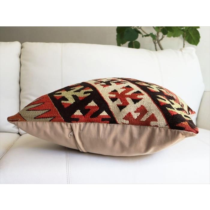 オールドキリムクッションカバー50cm角サイズ/Turkish Kilim Cushion シワス | ブランド登録なし | 02