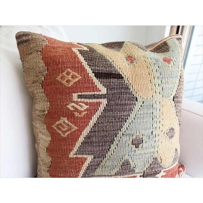 オールドキリムクッションカバー50cm角サイズ/Turkish Kilim Cushion カイセリ | ブランド登録なし | 03
