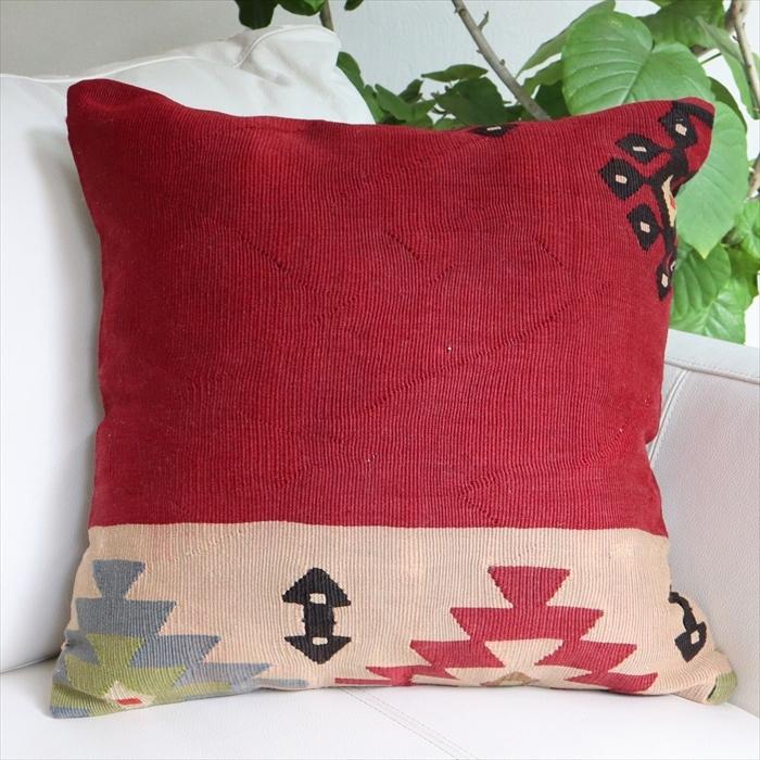 オールドキリムクッションカバー/Turkish Kilim Cushion シャルキョイ(Sarkoy) | ブランド登録なし