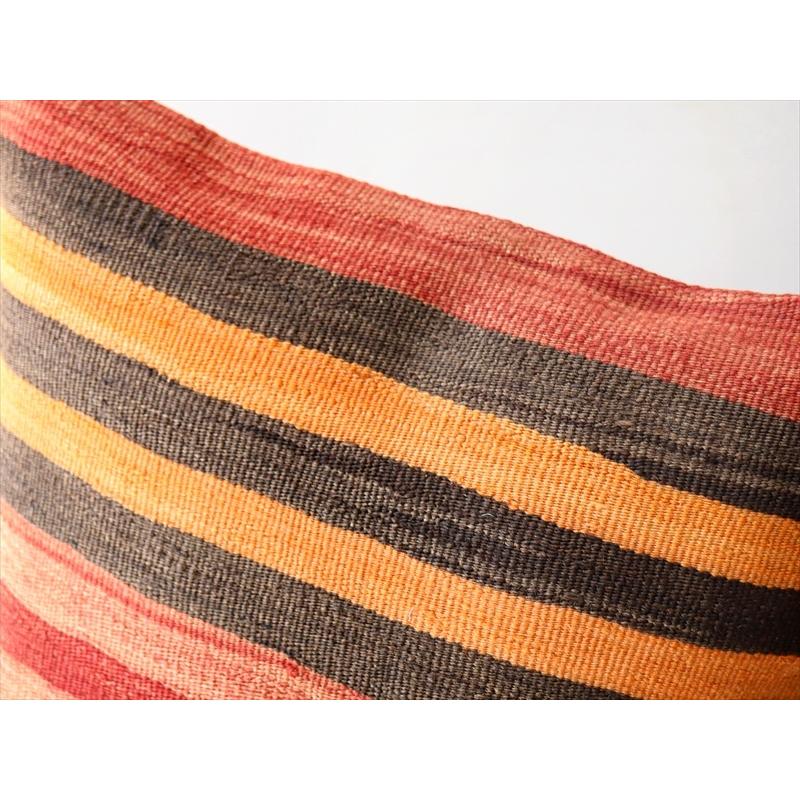 オールドキリムクッションカバー 40cm Old Kilim Cushion シンプルボーダー | ブランド登録なし | 02