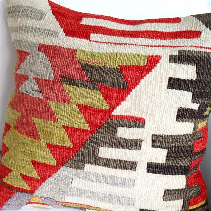 オールドキリムクッションカバー 40cm Old Kilim Cushion イーブルアイ | ブランド登録なし | 01