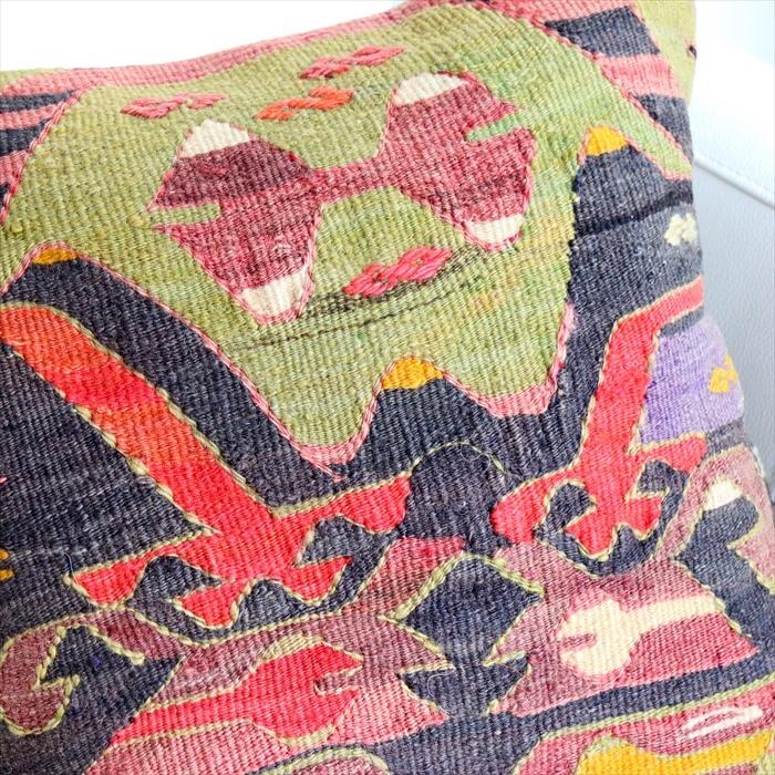 オールドキリムクッションカバー 40cm Old Kilim Cushion エミルダ(Emirdag) | ブランド登録なし | 01
