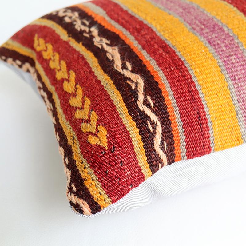 オールドキリム　クッションカバー 40cm Old Kilim Cushion 麦の穂のジジム | ブランド登録なし | 01