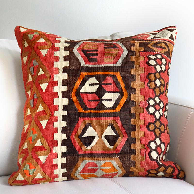 オールドキリム クッションカバー 50cmサイズ Old Kilim Cushion オールドキリム クッションカバー 50cmサイズ Old Kilim Cushion