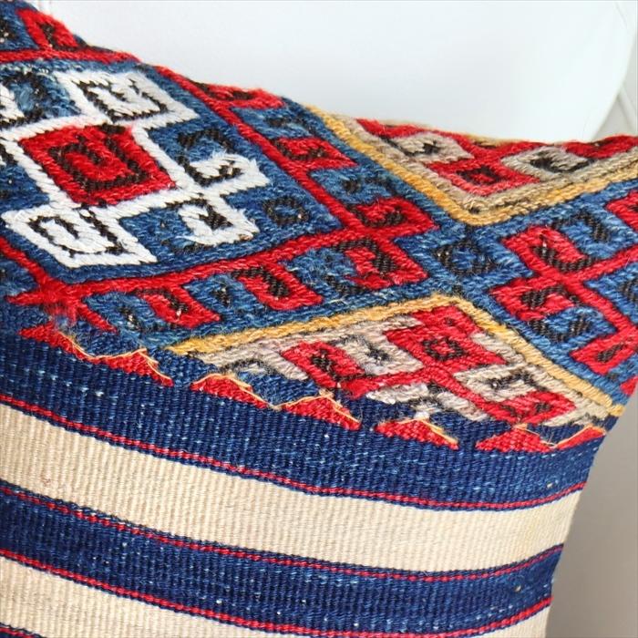 オールドキリム クッションカバー 35x34cm チュアル Turkish Old Kilim Cushion | ブランド登録なし | 02