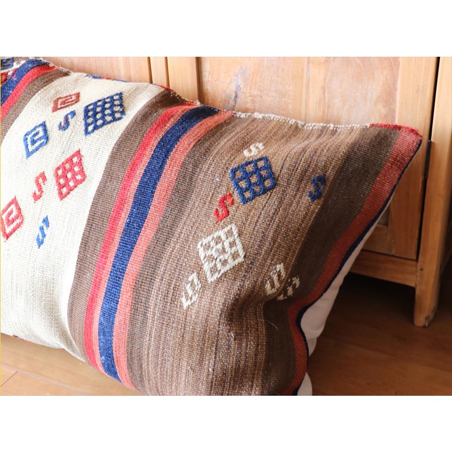ビッグピロー　オールドキリムクッションカバー 88x58cm | ブランド登録なし | 03
