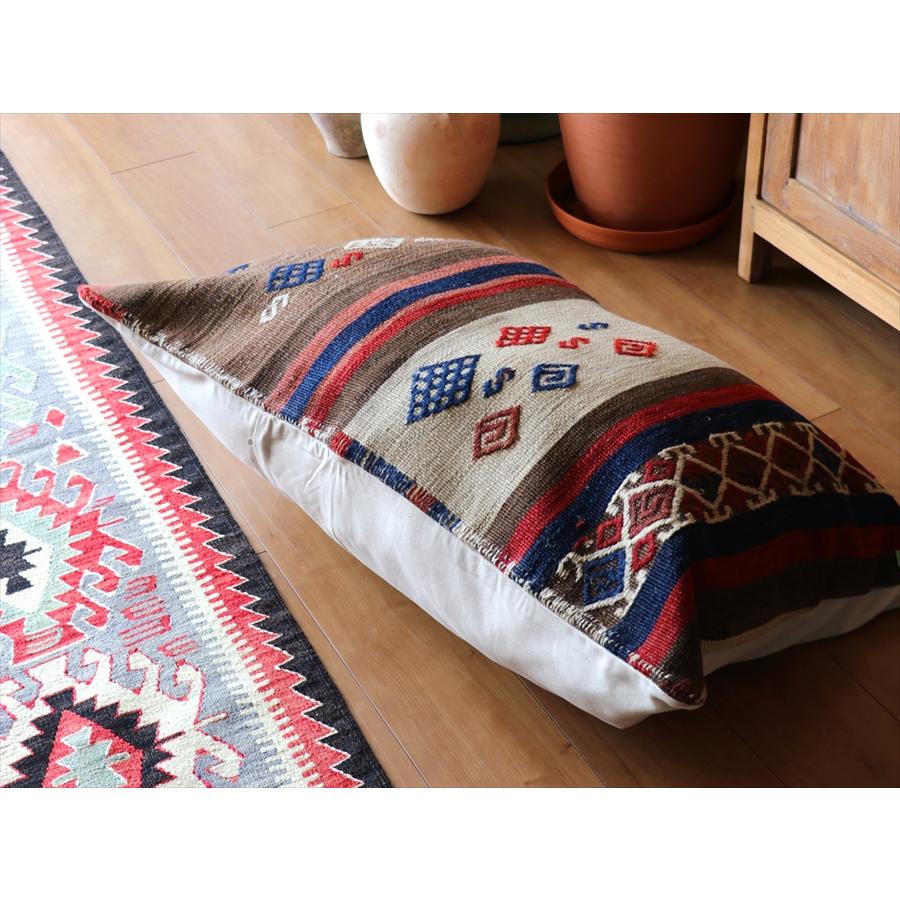 ビッグピロー　オールドキリムクッションカバー 88x58cm | ブランド登録なし | 04