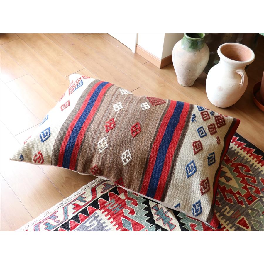 ビッグピロー　オールドキリムクッションカバー 88x58cm | ブランド登録なし | 02