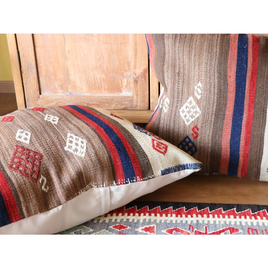 ビッグピロー　オールドキリムクッションカバー 88x58cm | ブランド登録なし | 05