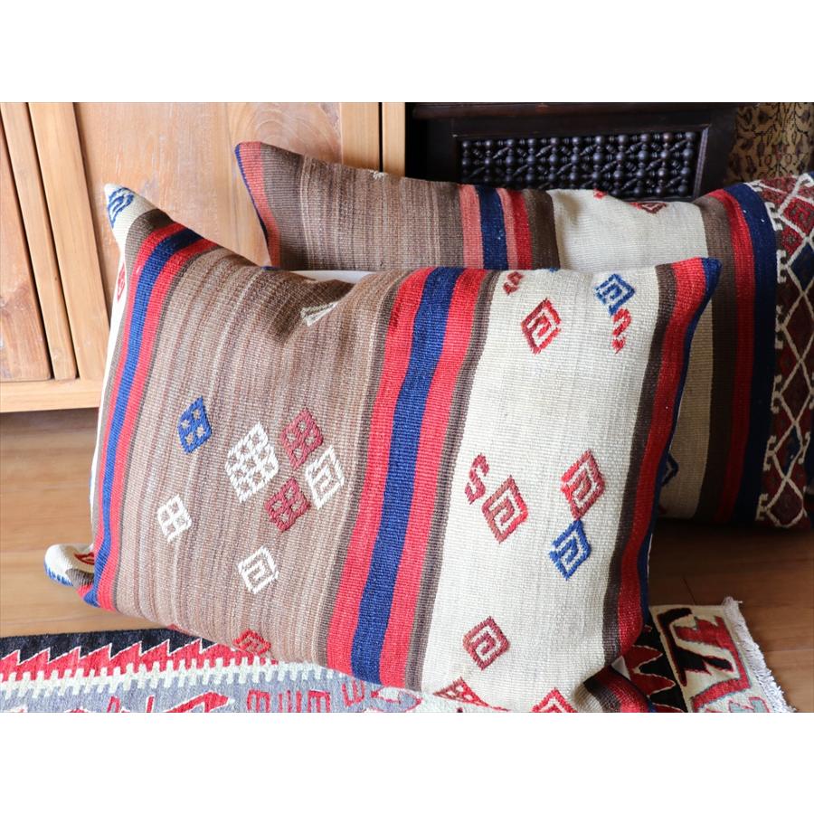 ビッグピロー　オールドキリムクッションカバー 88x58cm | ブランド登録なし | 06