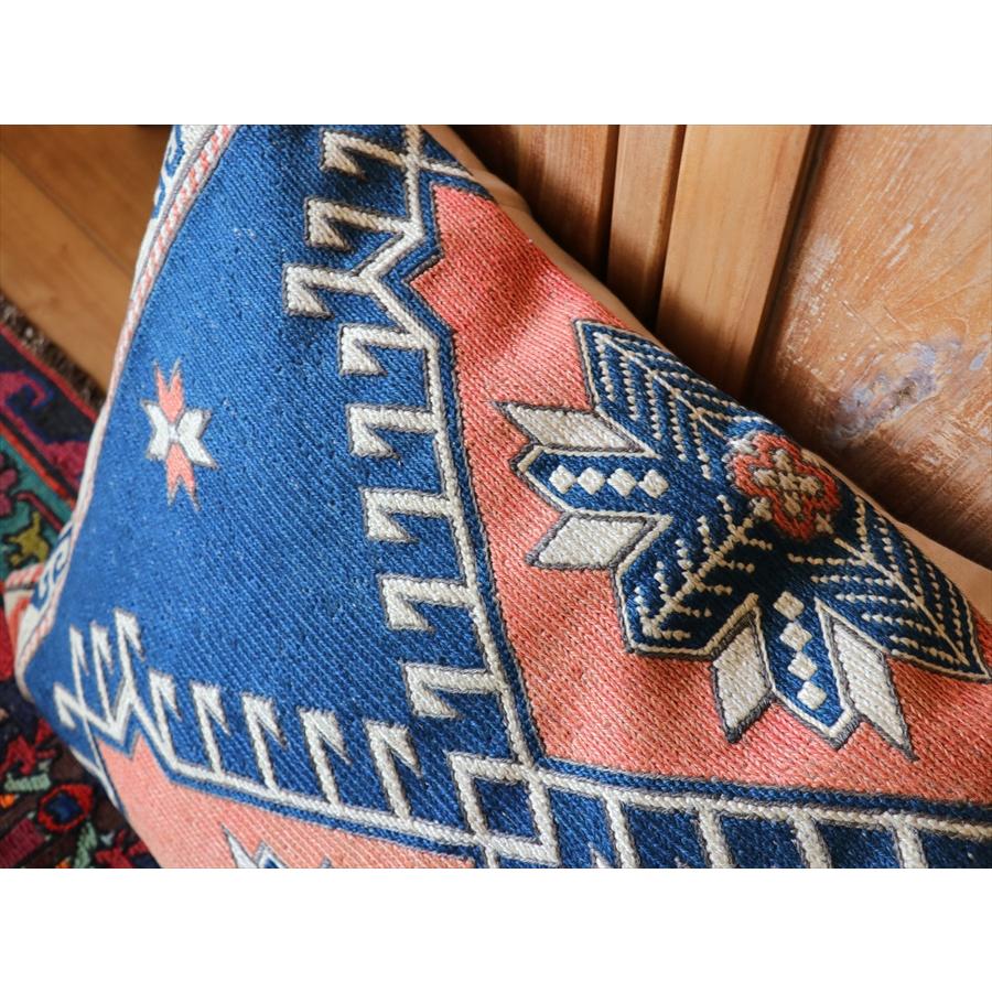 ビッグピロー　オールドキリムクッションカバー 80x53cm  コーカサス地方のスマックキリム | ブランド登録なし | 05