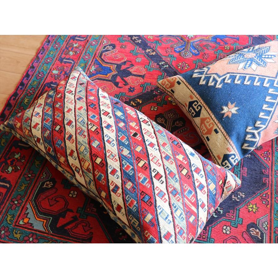 ビッグピロー　オールドキリムクッションカバー 90x47cm  コーカサス地方のスマックキリム | ブランド登録なし | 01