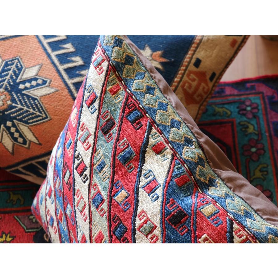 ビッグピロー　オールドキリムクッションカバー 90x47cm  コーカサス地方のスマックキリム | ブランド登録なし | 04