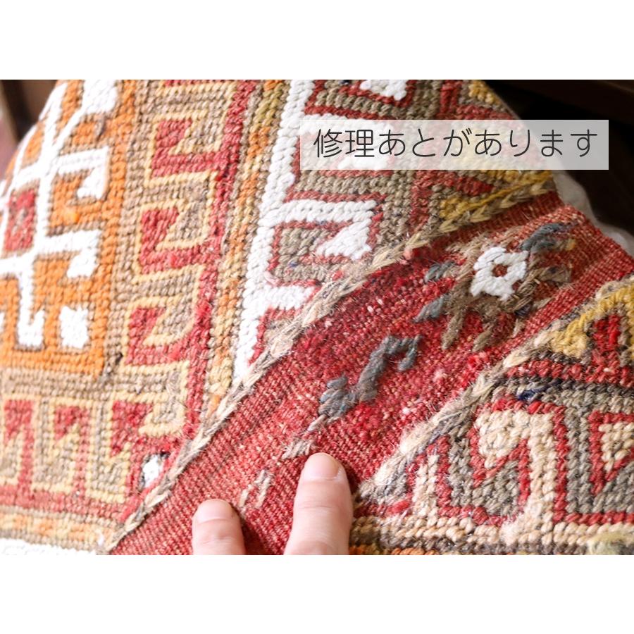 クッションカバー　オールドキリム　横長ピロー 60x40cm アダナ　ジジム ビッグピロー Turkish Old Kilim　Lumbar Pillow | ブランド登録なし | 02