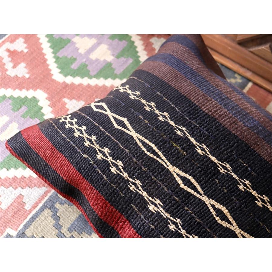 クッションカバー　オールドキリム　横長ピロー 61x39cm アフシャール ビッグピロー Turkish Old Kilim　Lumbar Pillow | ブランド登録なし | 01