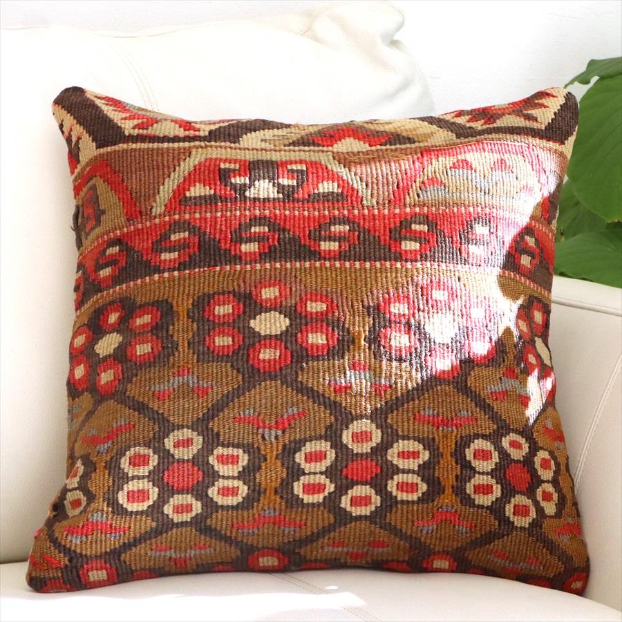 オールドキリム クッションカバー 40cmサイズ カイセリ チフカナット ベレケット | ブランド登録なし