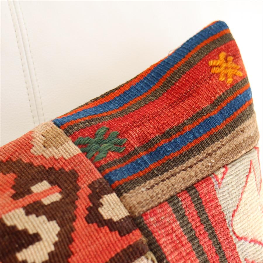 キリムクッション40×40cm オールドキリムクッション / 40×40cm / トルコ製 / 中材入り