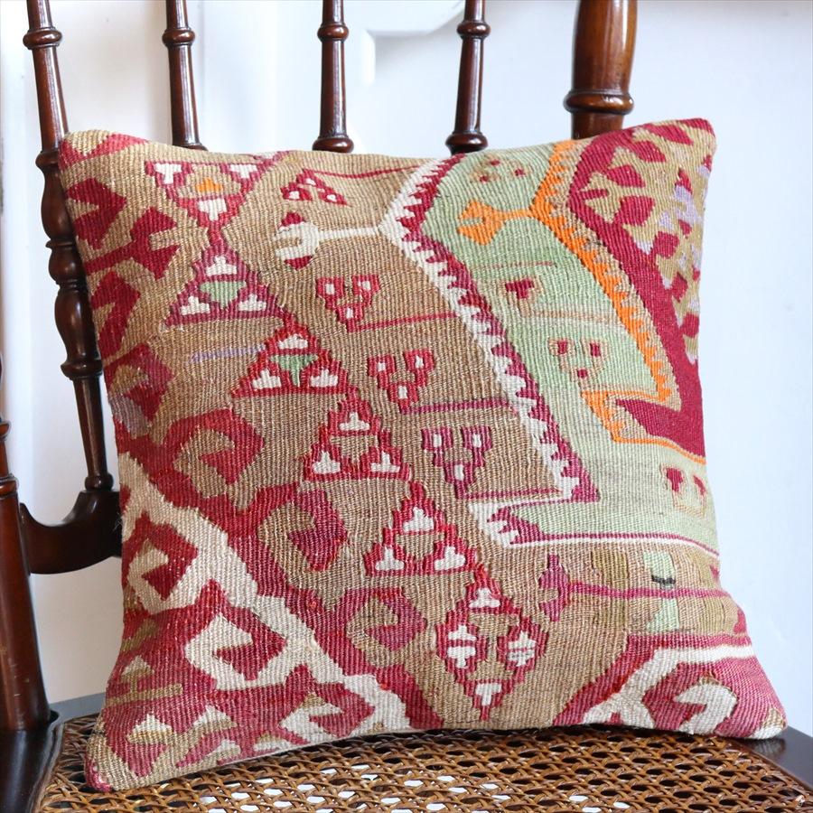 オールドキリム クッションカバー ミニサイズ Old Kilim Cushion