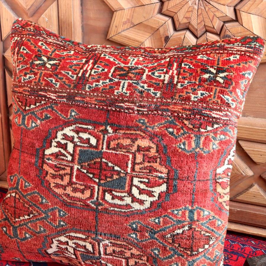 クッションカバー ヴィンテージ パイル織り 絨毯 40cmサイズ