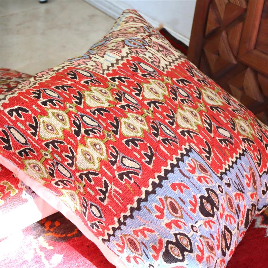 クッションカバー 50cmサイズ キリム ウール Turkish Kilim Cushion セネ 細かなモチーフ | ブランド登録なし | 02