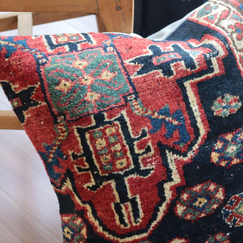 クッションカバー ヴィンテージラグクッション 49×49cmトライバルラグ アフシャール | ブランド登録なし | 02