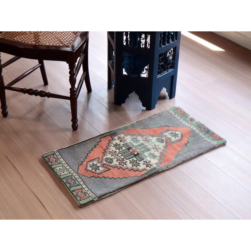 ヴィンテージラグ クッションカバー38×80cmソロモンの星 変形メダリオン | ブランド登録なし | 08