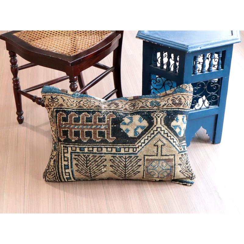 ヴィンテージラグ クッションカバー40×60cm生命の木モチーフ | ブランド登録なし | 01