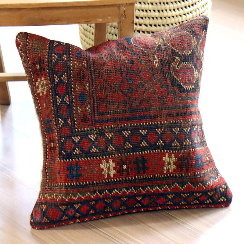 クッションカバー ヴィンテージ パイル織り 44×45cmシルジャン | ブランド登録なし