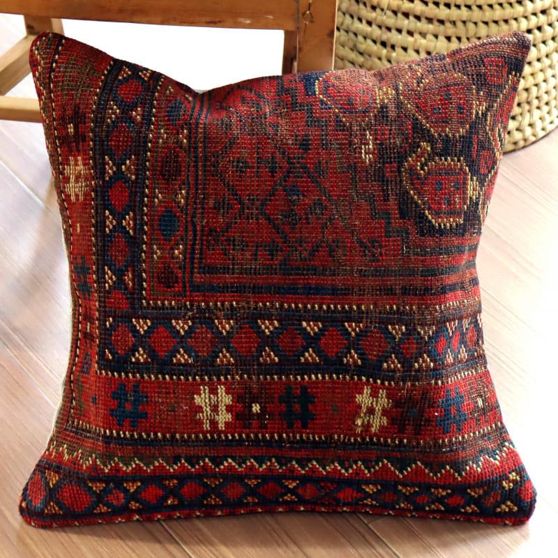 クッションカバー ヴィンテージ パイル織り 44×45cmシルジャン | ブランド登録なし | 01