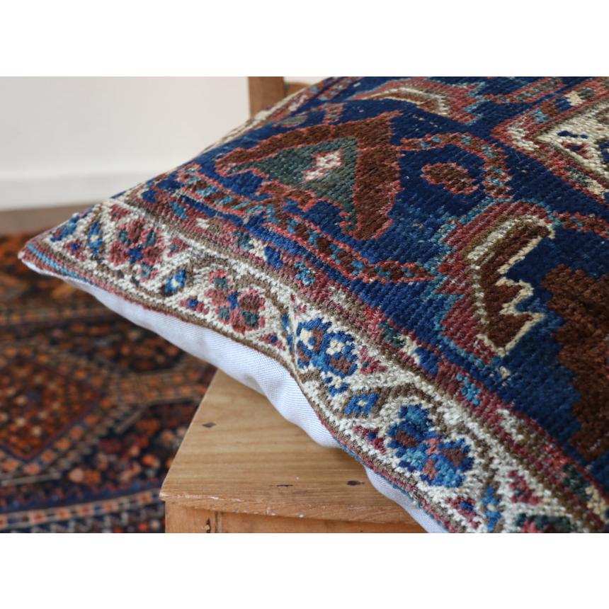 アンティークラグ クッションカバー 50×50cm カシュカイ族 手織り絨毯 | ブランド登録なし | 05