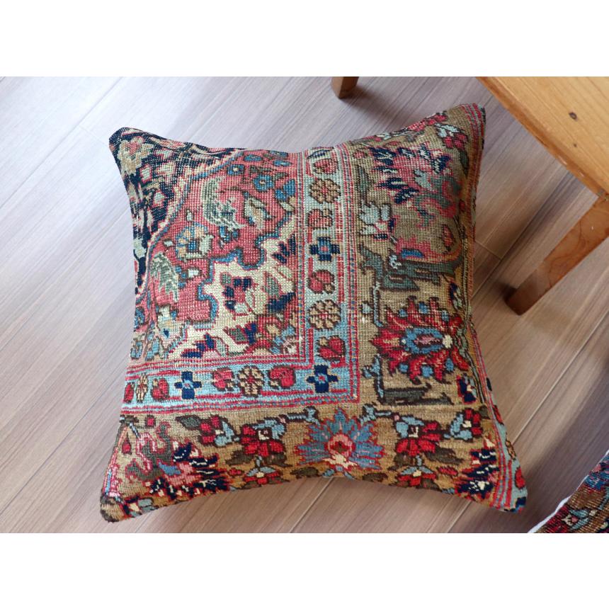 パイル織り絨毯 クッションカバー 50×50cm ヴィンテージ　タブリーズ | ブランド登録なし | 02