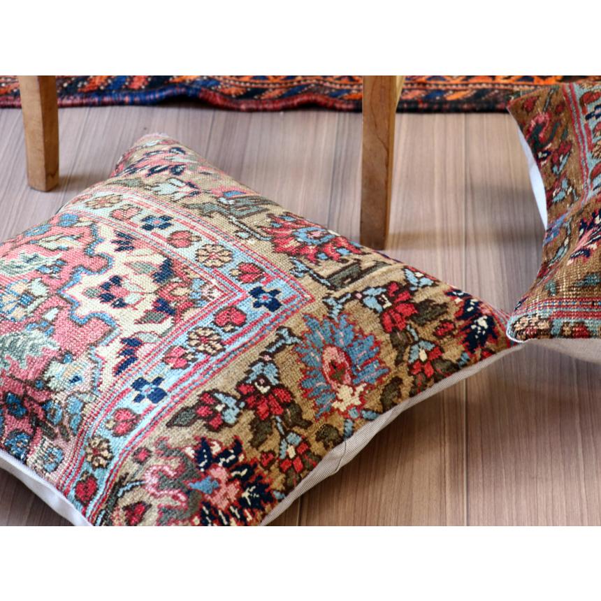 パイル織り絨毯 クッションカバー 50×50cm ヴィンテージ　タブリーズ | ブランド登録なし | 03