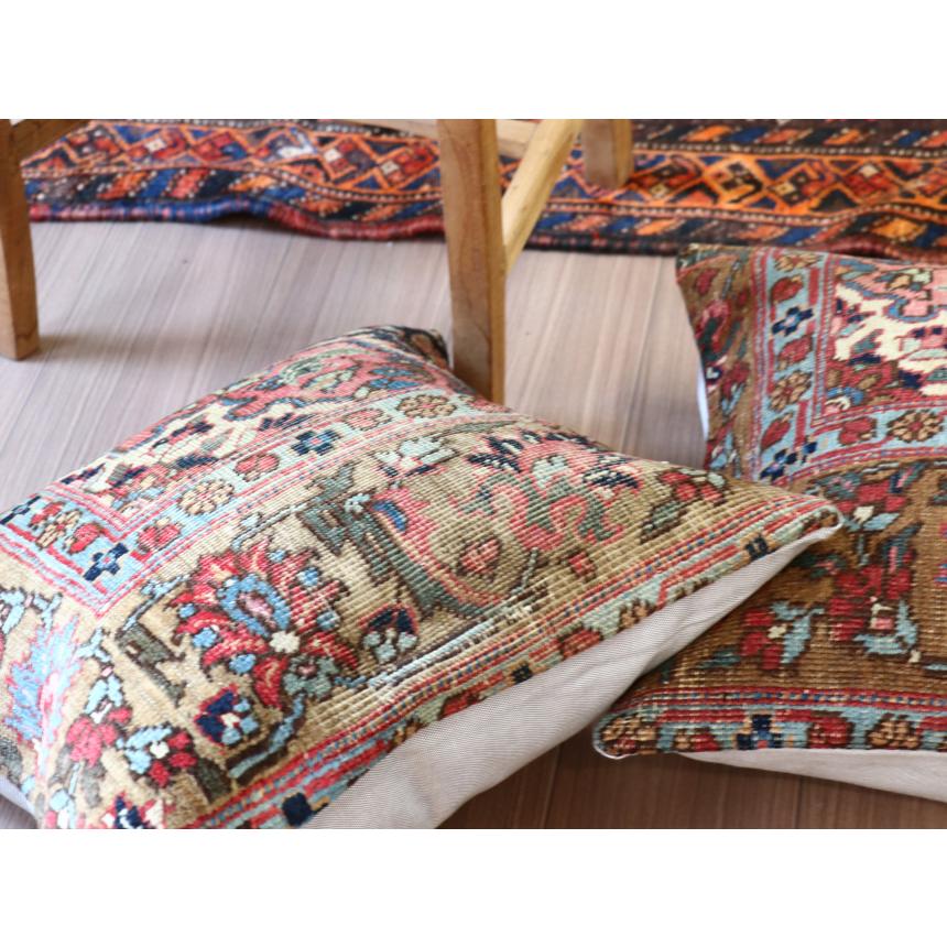 パイル織り絨毯 クッションカバー 50×50cm ヴィンテージ　タブリーズ | ブランド登録なし | 04