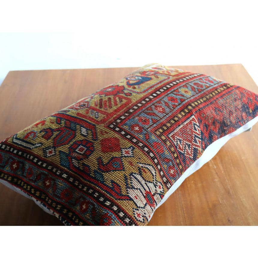 アンティークラグ クッションカバー 59×40cm コーカサス　ヴィンテージ絨毯 | ブランド登録なし | 03