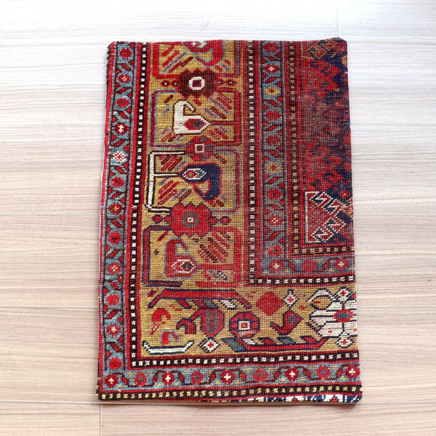 アンティークラグ クッションカバー 59×40cm コーカサス　ヴィンテージ絨毯 | ブランド登録なし | 07