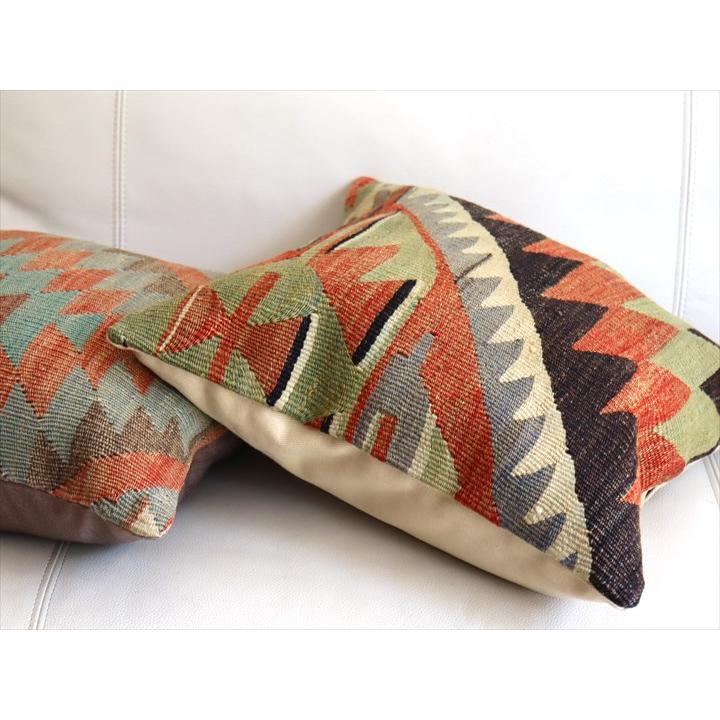 オールドキリム クッションカバー 39×39cm エシュメ Old Kilim Cushion | ブランド登録なし | 02