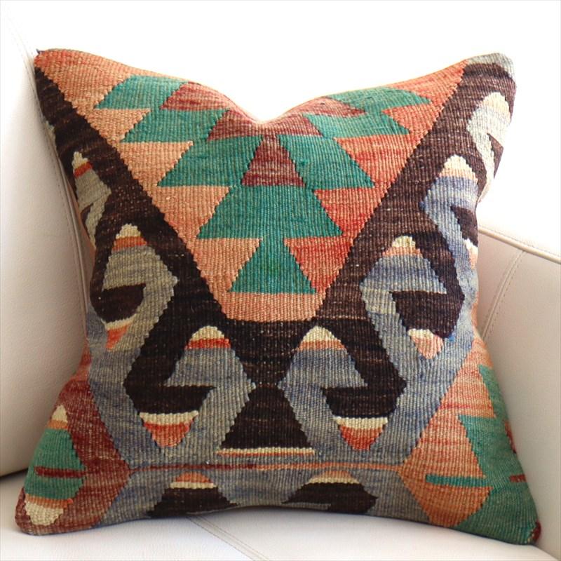 オールドキリム クッションカバー 40×39cm エシュメ Old Kilim Cushion | ブランド登録なし