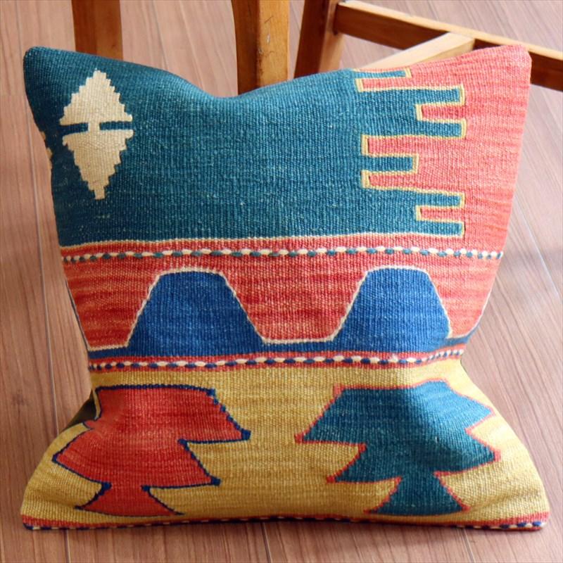 オールドキリム クッションカバー 41×41cm ウシャク Old Kilim Cushion | ブランド登録なし