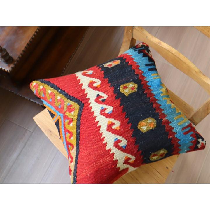 オールドキリム クッションカバー 40×40cm シワス シャルキュスラ Old Kilim Cushion | ブランド登録なし | 02