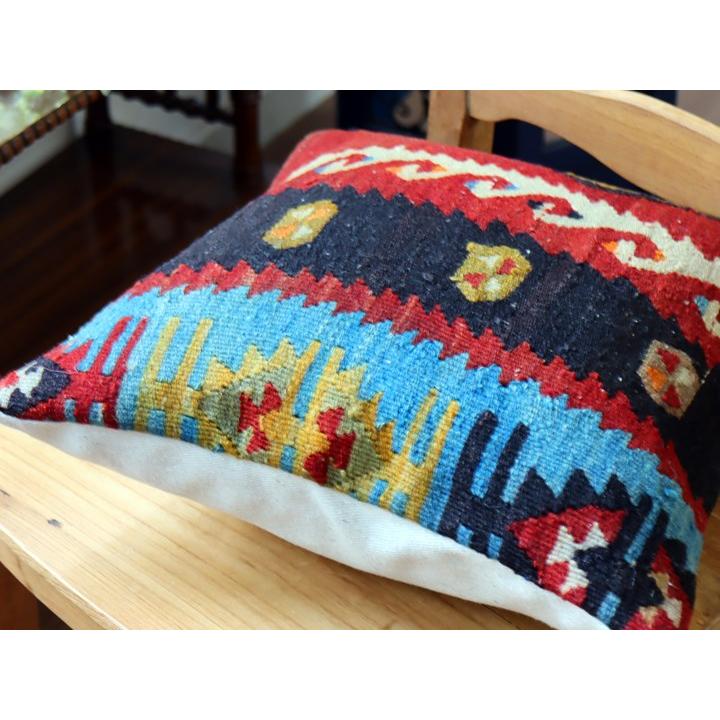 オールドキリム クッションカバー 40×40cm シワス シャルキュスラ Old Kilim Cushion | ブランド登録なし | 03