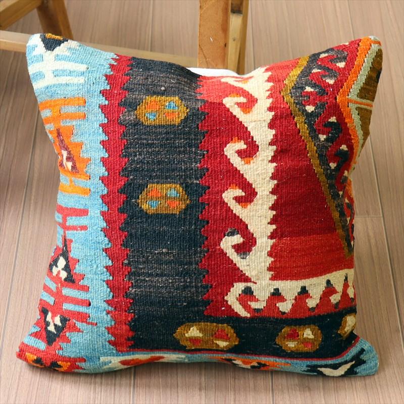 オールドキリム クッションカバー 41×40cm シワス シャルキュスラ Old Kilim Cushion | ブランド登録なし