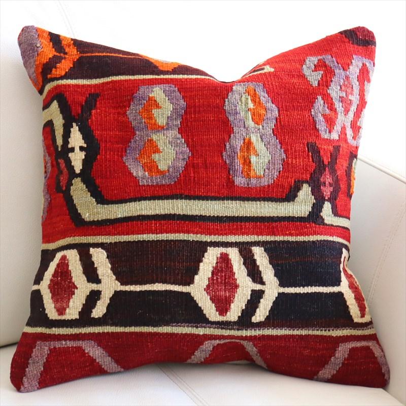 オールドキリム クッションカバー 40×40cm カルス Old Kilim Cushion | ブランド登録なし