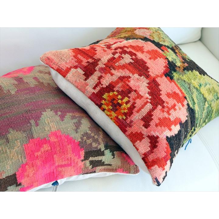 オールドキリム クッションカバー 40×40cm モルダヴィア Old Kiilim Cushion | ブランド登録なし | 02