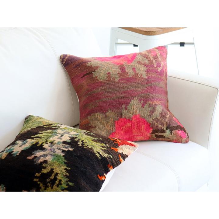 オールドキリム クッションカバー 40×40cm モルダヴィア Old Kiilim Cushion | ブランド登録なし | 01