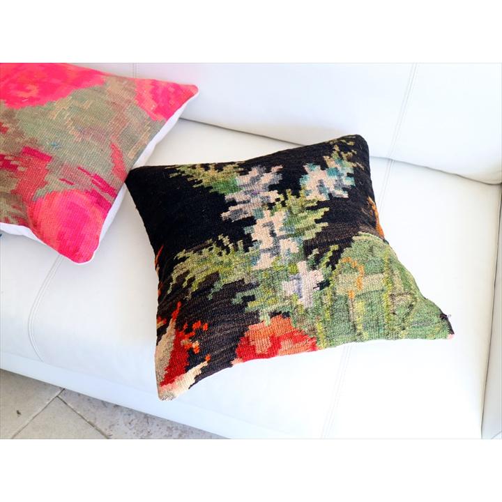 オールドキリム クッションカバー 41×40cm モルダヴィア  Old Kiilim Cushion | ブランド登録なし | 02