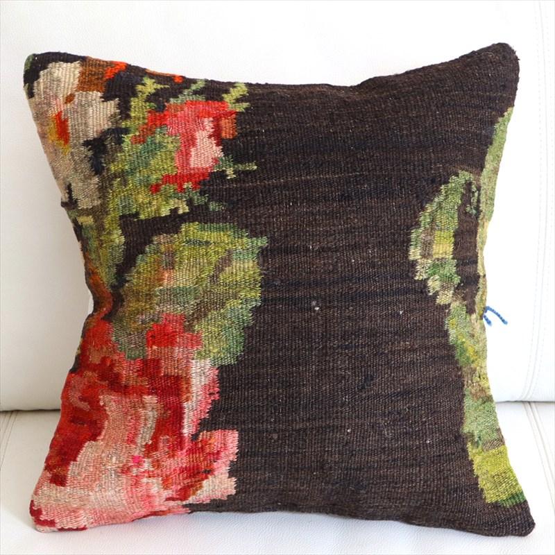 オールドキリム クッションカバー 40×40cm モルダヴィア Old Kiilim Cushion | ブランド登録なし