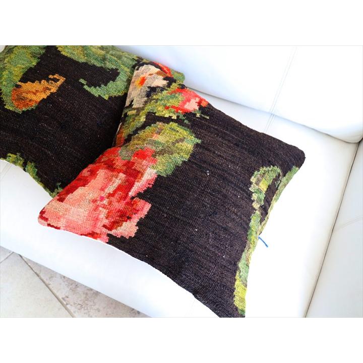 オールドキリム クッションカバー 40×40cm モルダヴィア Old Kiilim Cushion | ブランド登録なし | 02