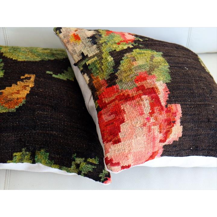 オールドキリム クッションカバー 40×40cm モルダヴィア Old Kiilim Cushion | ブランド登録なし | 03