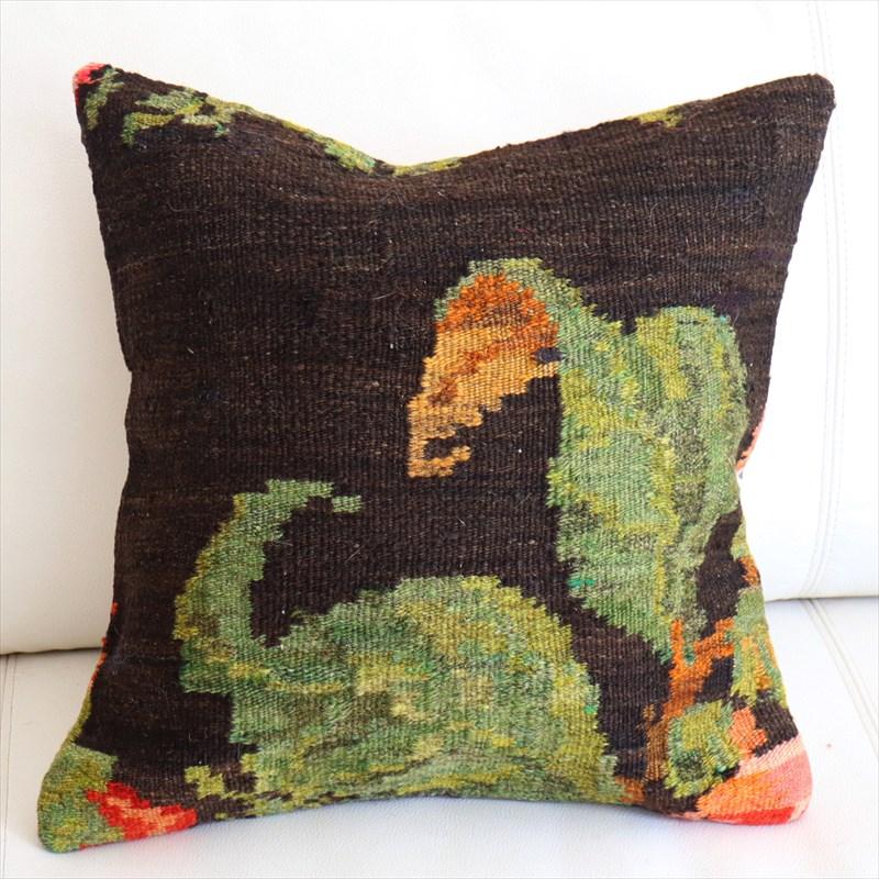 オールドキリム クッションカバー 40×40cm モルダヴィア Old Kiilim Cushion | ブランド登録なし