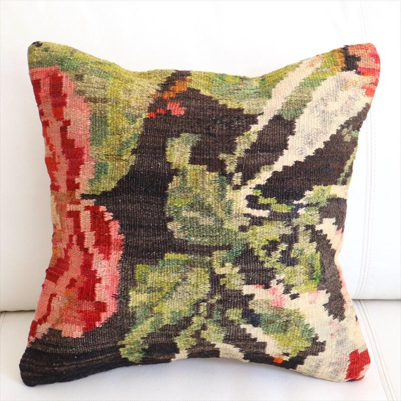 オールドキリム クッションカバー 40×41cm モルダヴィア Old Kiilim Cushion | ブランド登録なし